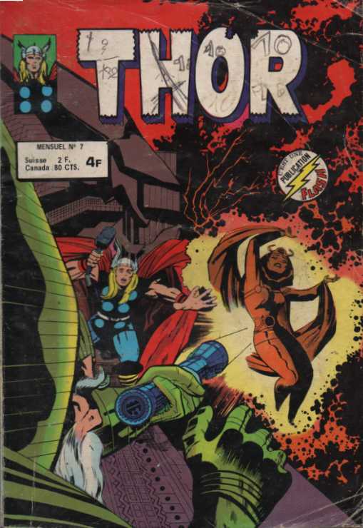 Scan de la Couverture Thor n 7